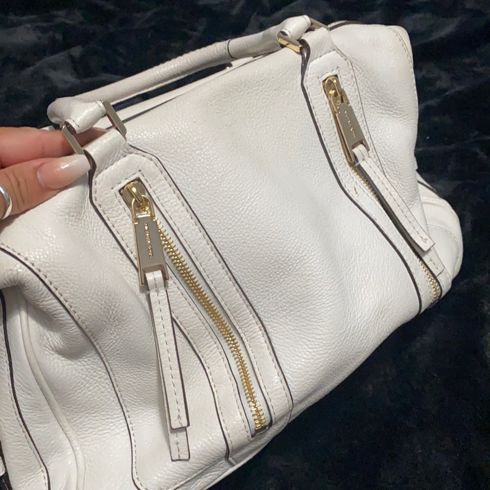 White Michael Kors purse